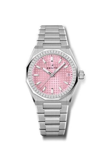 Zenith Defy Skyline Stainless Steel Diamond Lady's Watch