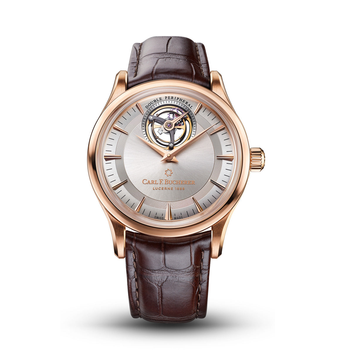 Carl F. Bucherer Haritage Tourbillon 18K Rose gold Limited Edition Men's Watch