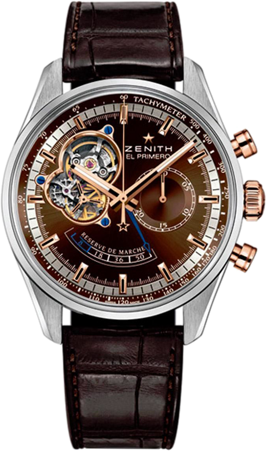 Zenith Cronomaster El Primero Stainless Steel & 18K Rose gold Men's Watch