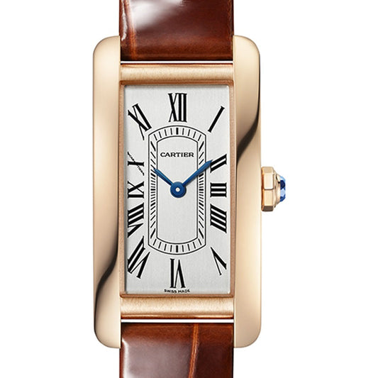 Cartier Tank Americaine 18K Rose Gold Lady's Watch