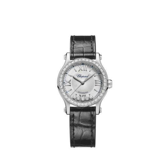 Chopard Happy Sport Stainlees steel & Diamonds Ladies Watch