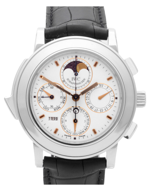 IWC Grande Complication Platin Minute Repeater Perpetual Calender Platinum Man's Watch