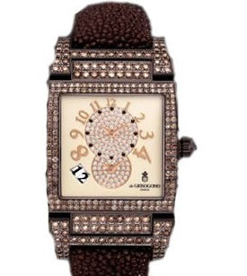 De Grisogono Instrumento Uno White Gold & Diamonds Ladies Watch