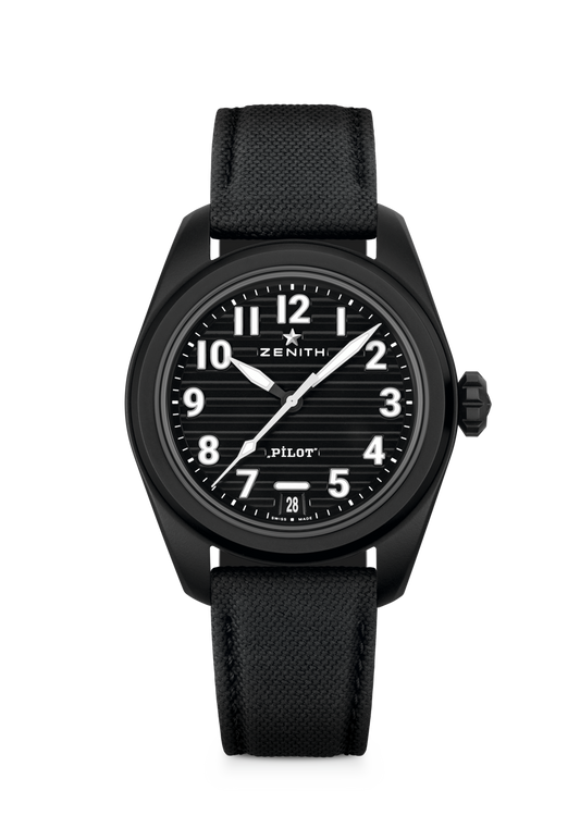 Zenith Pilot Black Ceramic Men's Watch