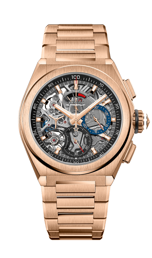 Zenith Defy El Primero 21 Chronograph 18K Rose Gold Men's Watch