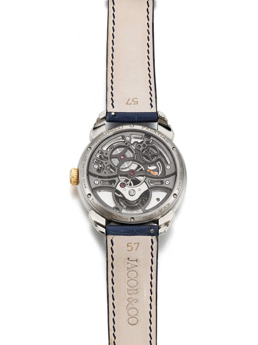 Jacob&Co Grand Complication Palatial Flying Tourbillon Jumping Hours Titanium Men's Watch