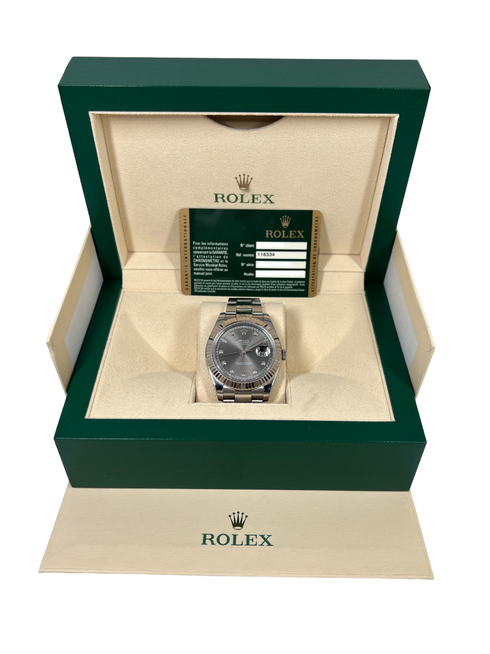 Rolex Datejust II Oystersteel Men's Watch