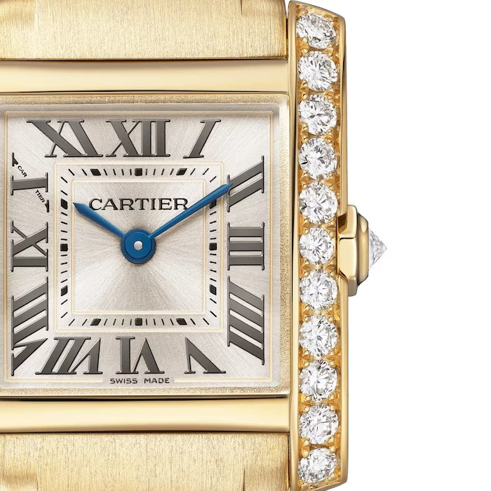 Cartier Tank Française 18K Yellow Gold & Diamonds Lady's Watch