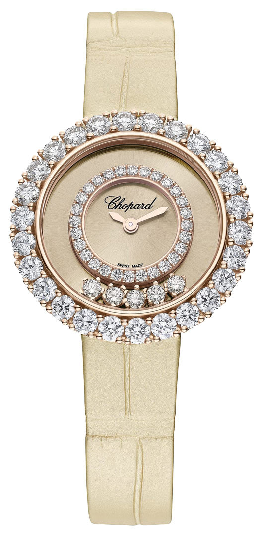 Chopard Happy Diamonds 18kt Rose Lady's Watch