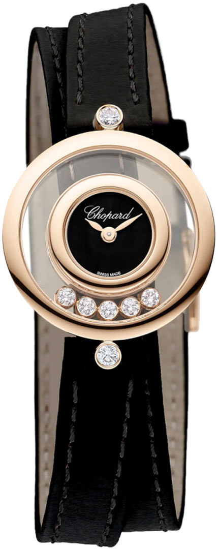 Chopard Happy Diamonds 18kt black Lady's Watch