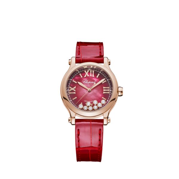 Chopard Happy Sport Ethical Rose Gold & Diamonds Ladies Watch