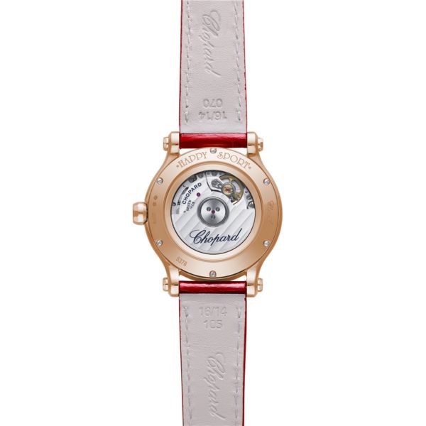 Chopard Happy Sport Ethical Rose Gold & Diamonds Ladies Watch