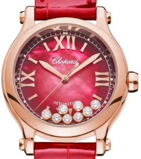 Chopard Happy Sport Ethical Rose Gold & Diamonds Ladies Watch