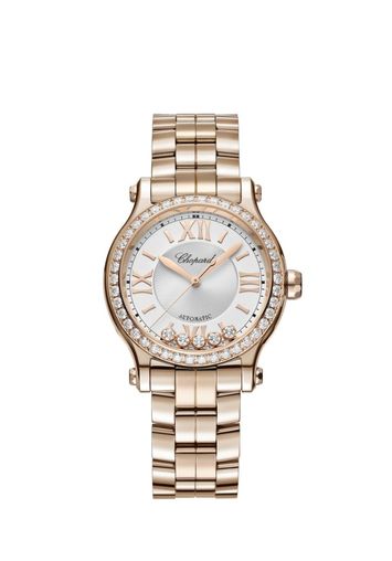 Chopard Happy Sport Ethical Rose Gold & Diamonds Ladies Watch