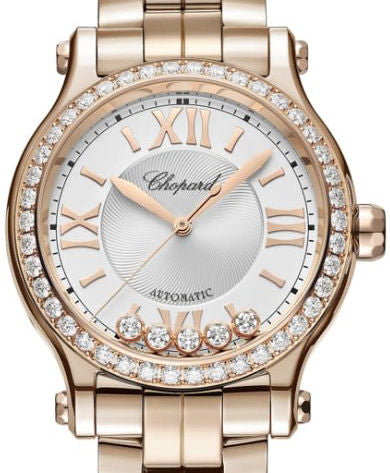 Chopard Happy Sport Ethical Rose Gold & Diamonds Ladies Watch