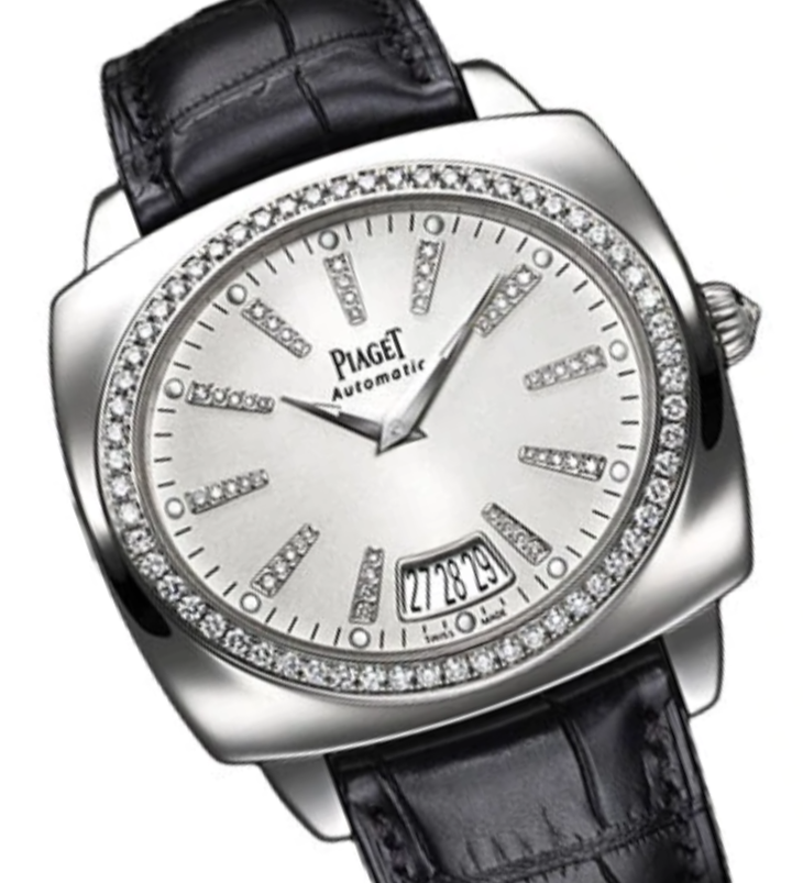 Piaget Limelight Cushion-Shaped 18K White Gold & Diamonds Ladies Watch