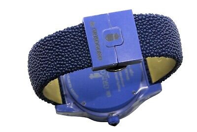 De Grisogono Tondo By Night PVD Stainless steel & Blue Composite Fiberglass PLF Lady's Watch