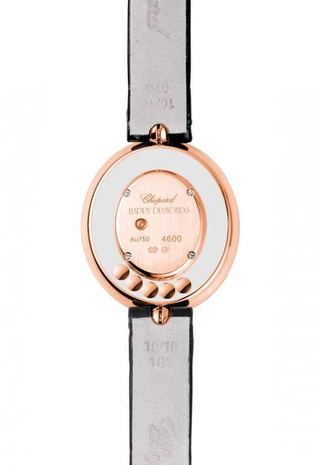 Chopard Happy Diamonds Icons Oval 18K Rose Gold & Diamonds Ladies Watch