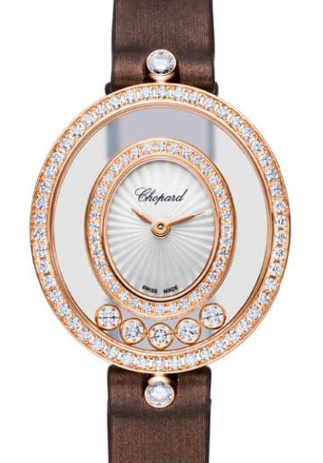 Chopard Happy Diamonds Icons Oval 18K Rose Gold & Diamonds Ladies Watch