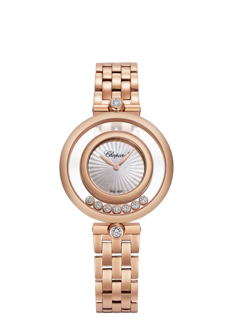 Chopard Happy Diamonds Icons 18K Rose Gold & Diamonds Ladies Watch