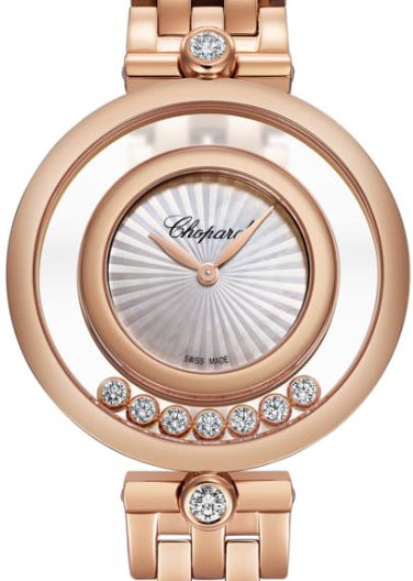 Chopard Happy Diamonds Icons 18K Rose Gold & Diamonds Ladies Watch