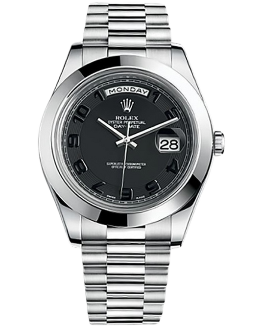 Rolex Day-Date II Archive Day-Date II Platinum Black Platinum Men's Watch