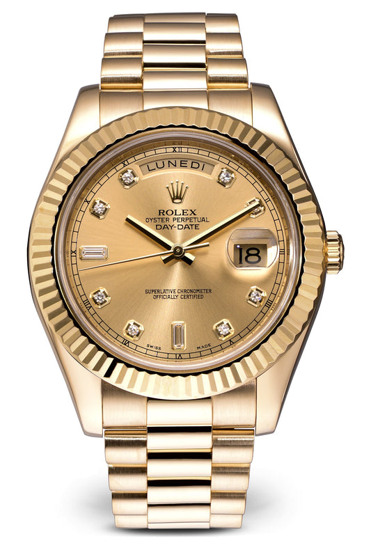 Rolex Day-Date 18K Yellow Gold Men's Watch