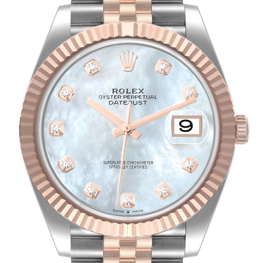 Rolex Datejust 41mm Stainless steel & 18K Everose Gold Men's Watch