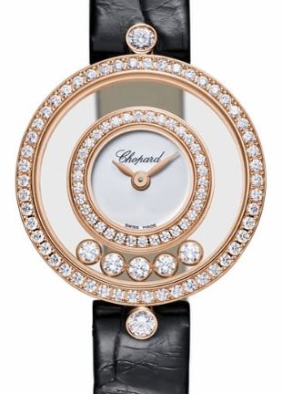 Chopard Happy Diamonds Icons 18K Rose Gold & Diamonds Ladies Watch