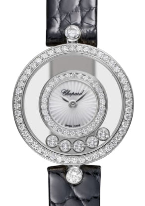 Chopard Happy Diamonds Icons 18K White Gold & Diamonds Ladies Watch