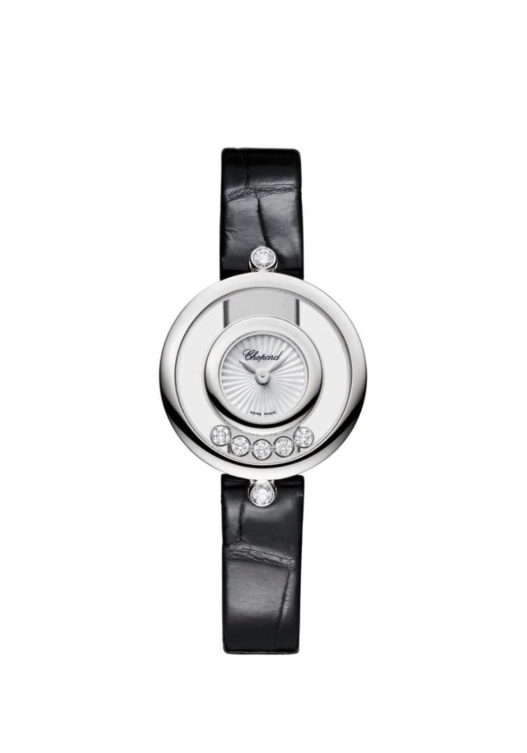 Chopard Happy Diamonds Icons 18K White Gold & Diamonds Ladies Watch