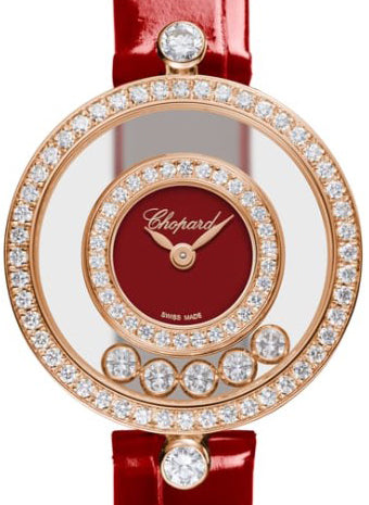 Chopard Happy Diamonds Icons 18K Rose Gold & Diamonds Ladies Watch