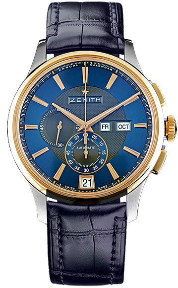 Zenith PILOT WINSOR WESTIME EXCLUSIVE 18-k Rose gold & Stainless Steel Men's Watch