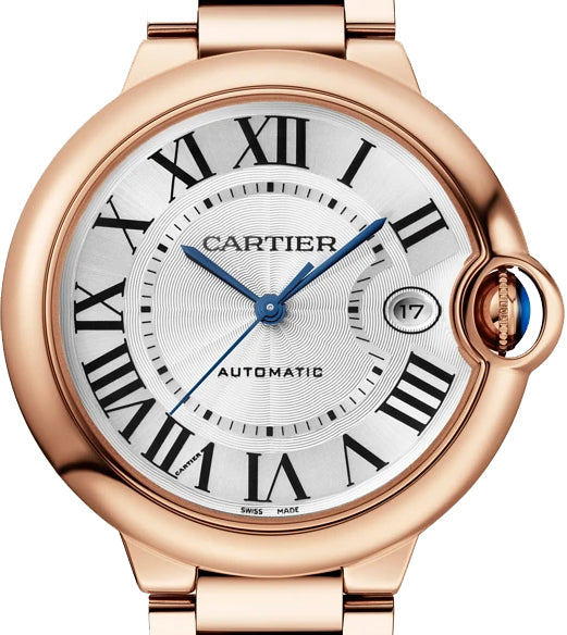 Cartier Ballon Bleu 18K Rose Gold Men's Watch