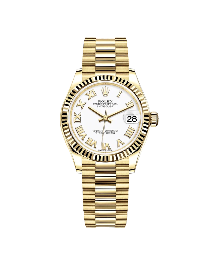 Rolex Datejust 31 Oyster 18K Yellow Gold Lady's Watch