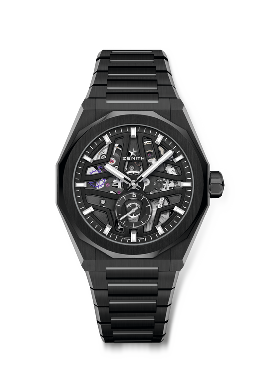 Zenith DEFY Skyline Skeleton Black Ceramic Men's Watch