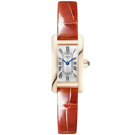 Cartier Tank Americaine 18K Rose Gold Lady's Watch