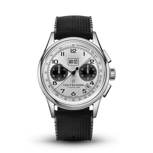 Carl F. Bucherer Haritage Annual calendar Chronograph Stainless steel Limited Edition Men's Watch