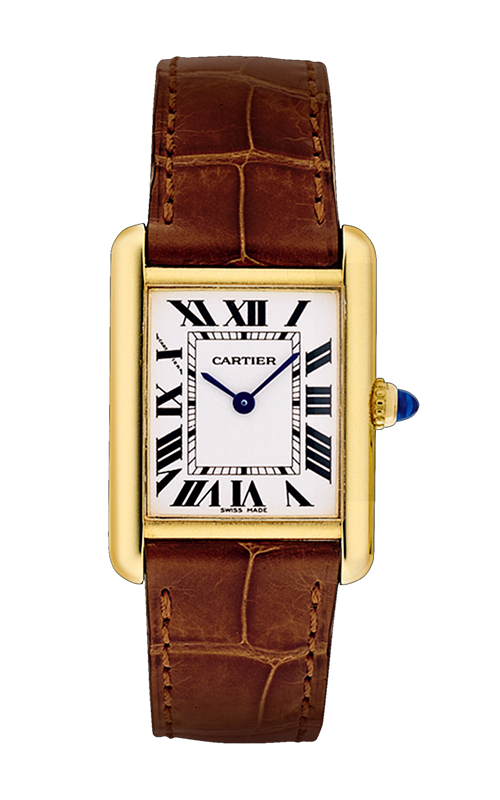 Cartier Tank Louis 18K Yellow Gold Ladies Watch