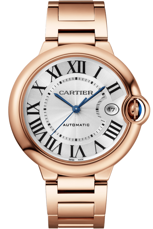 Cartier Ballon Bleu 18K Rose Gold Men's Watch