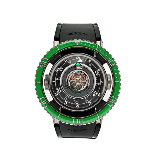 MB&F Horological Machine 70.TGL.B Aquapod HM7 Titanium Green Limited Edition