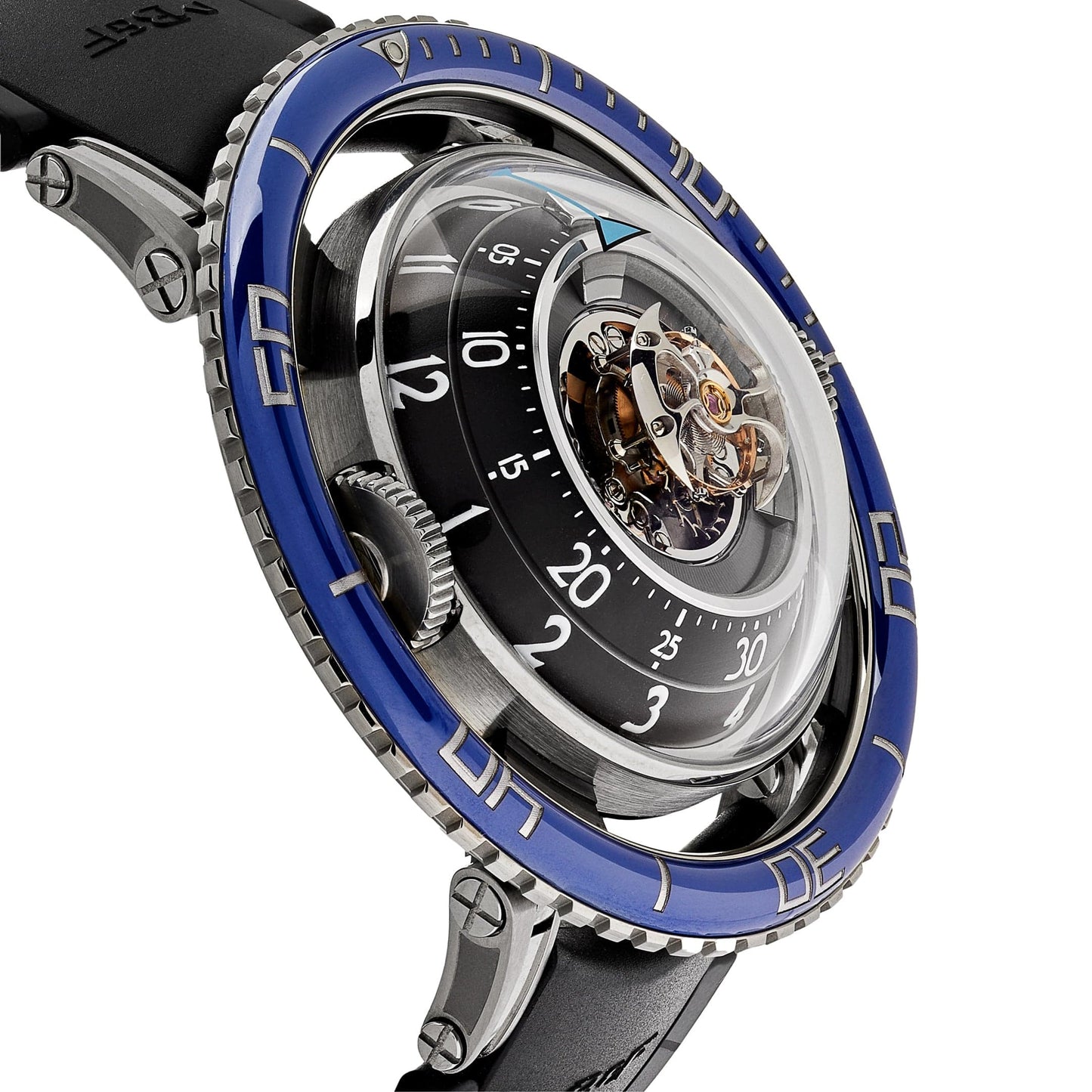 MB&F Horological Machine 70.TSL.B Aquapod HM7 'Jellyfish' Titanium Blue Limited Edition