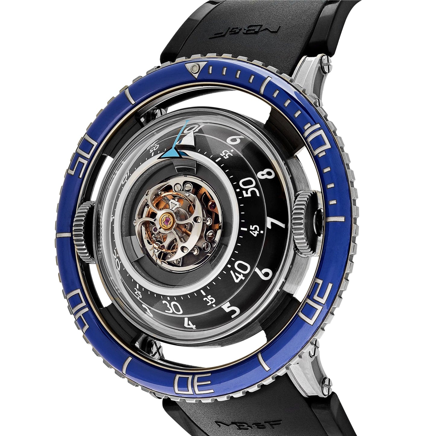 MB&F Horological Machine 70.TSL.B Aquapod HM7 'Jellyfish' Titanium Blue Limited Edition