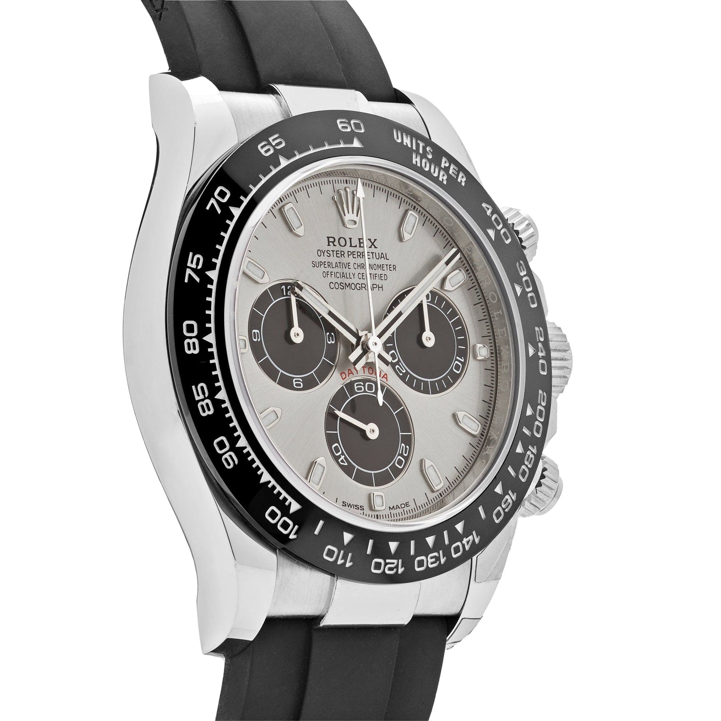 Rolex Cosmograph Daytona 116519LN 'Ghost' White Gold Steel and Bright Black Dial