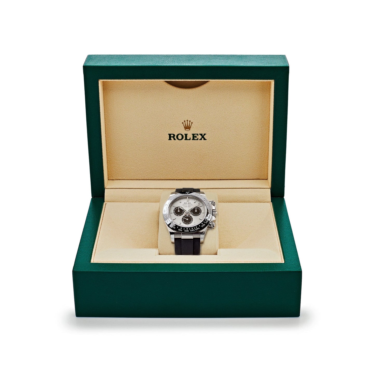 Rolex Cosmograph Daytona 116519LN 'Ghost' White Gold Steel and Bright Black Dial