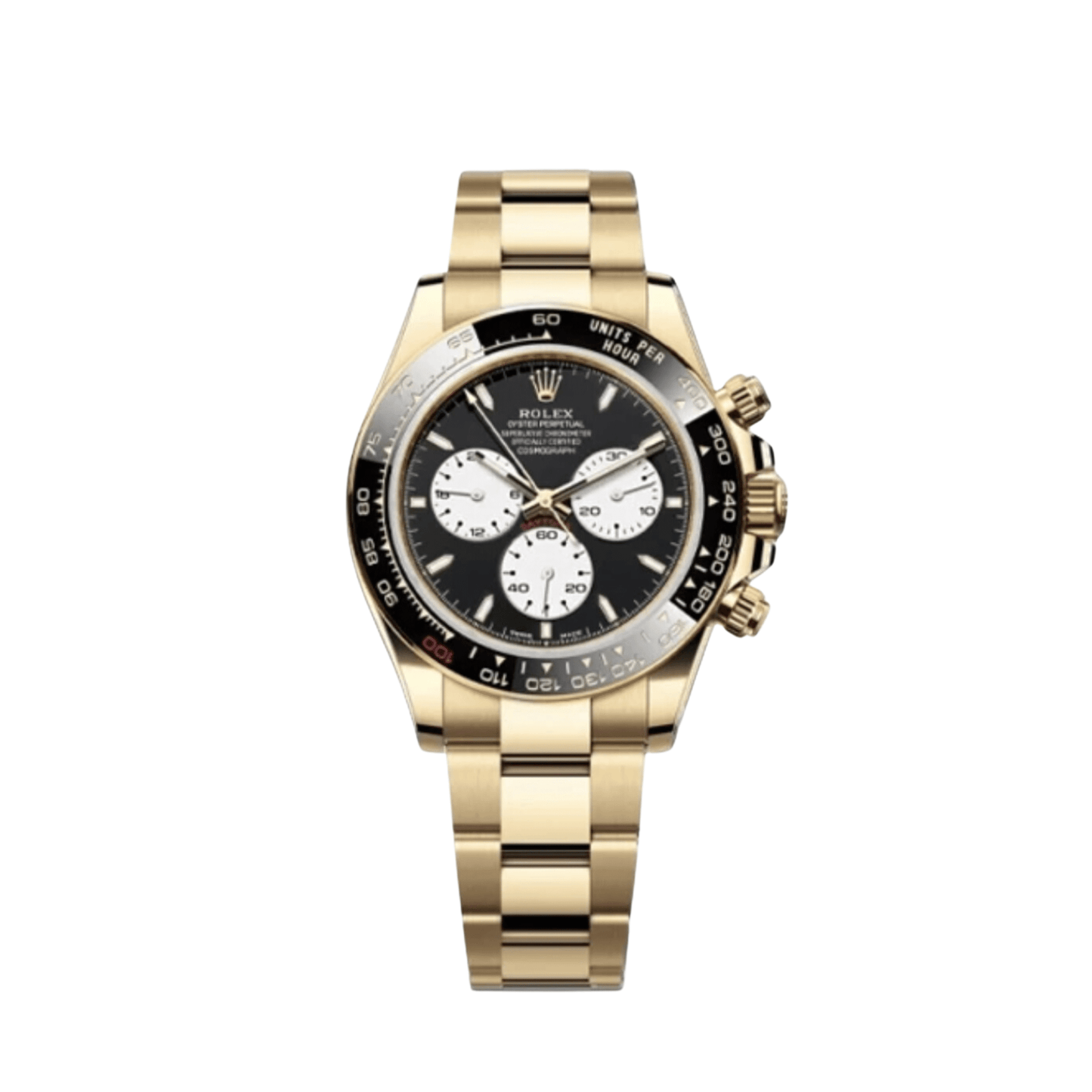 Rolex Cosmograph Daytona 126528 'Le Mans' Yellow Gold Black Dial