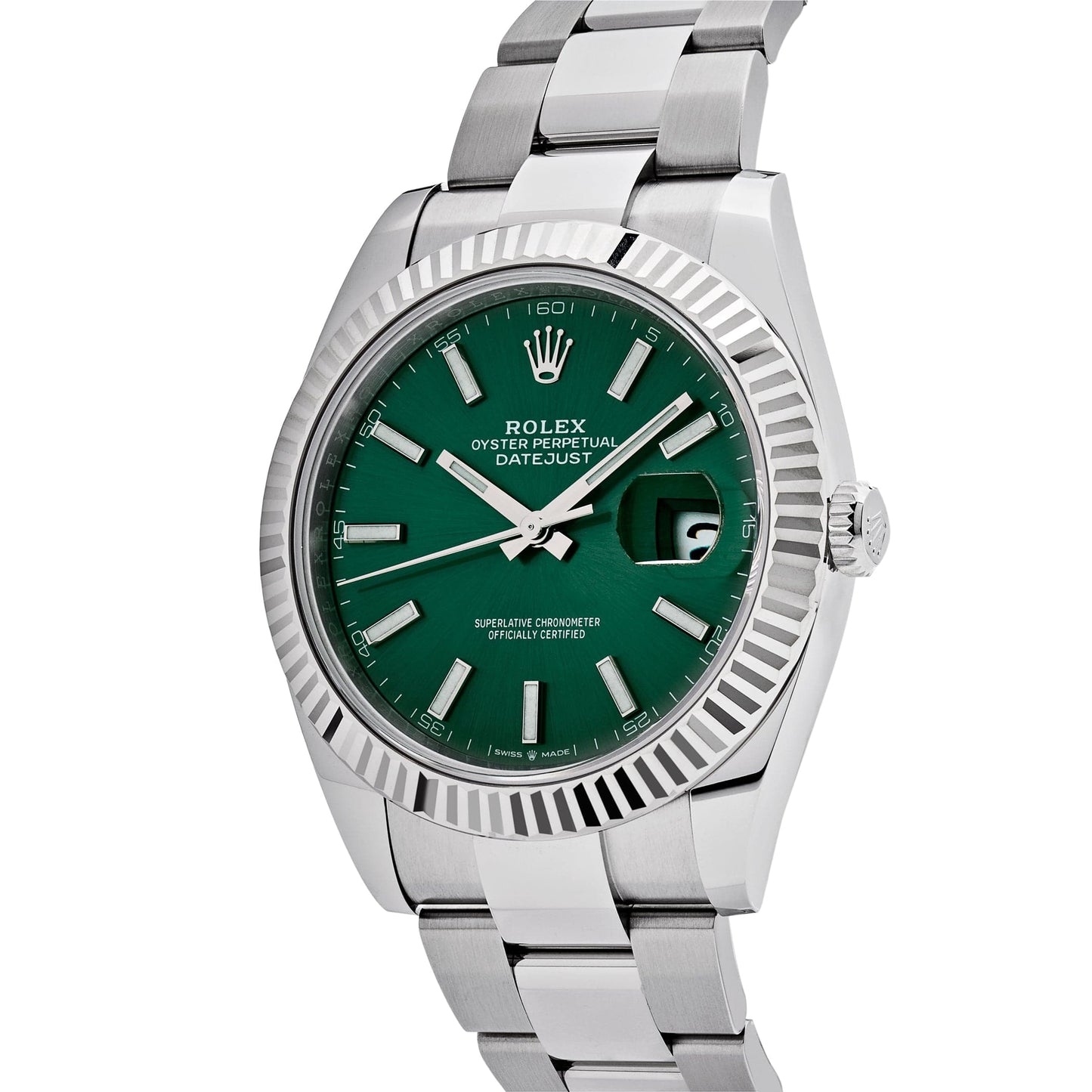 Rolex Datejust 126334 Stainless Steel Green Dial (2023)