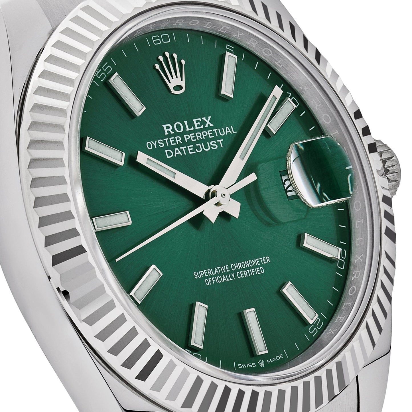 Rolex Datejust 126334 Stainless Steel Green Dial (2023)