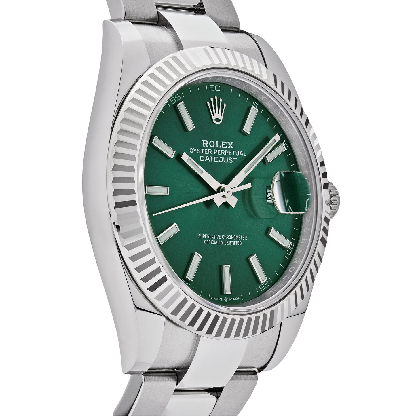 Rolex Datejust 126334 Stainless Steel Green Dial (2023)