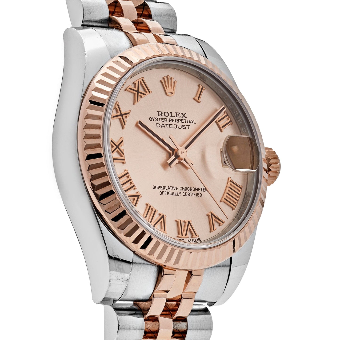 Rolex Datejust 178271 Rose Gold Stainless Steel Sundust Dial (2020)